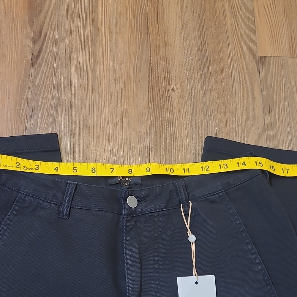 Quince women's Classic Black Chinos - Picture 3 of 10